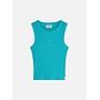 S&S baby rib slim fit top teal