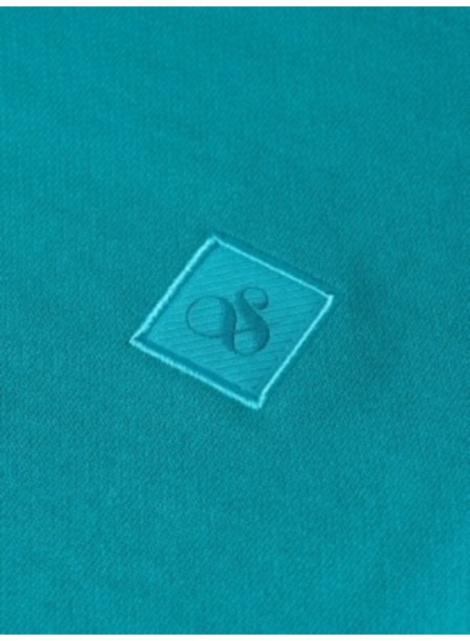 S&S seasonal core logo sweatshirt teal