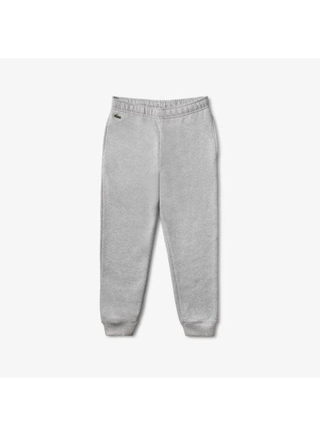 lacoste lcb core fleece pant argent chine heather
