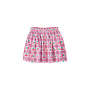 Piupiuchick short skirt lilac w/ cherries allover