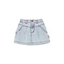 Piupiuchick short skirt blue light denim