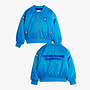 Mini rodini travel agency chenille satin baseball jacket blue