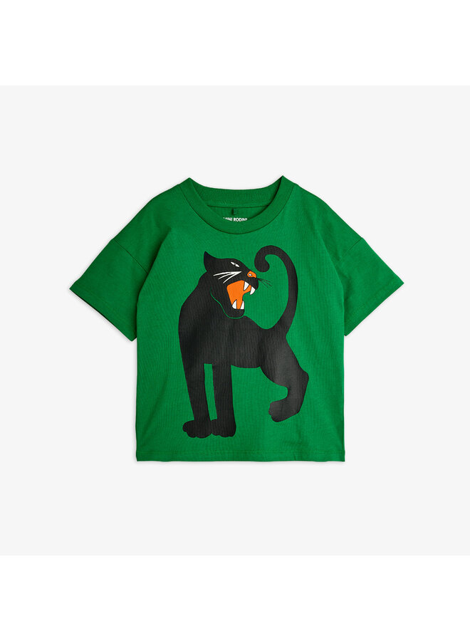 Mini rodini panther tee green