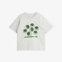 Mini rodini eyes sp ss tee grey melange