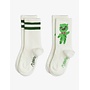 Mini rodini alien 2-pack socks off white
