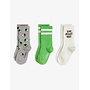 Mini rodini eyes 3-pack socks multi