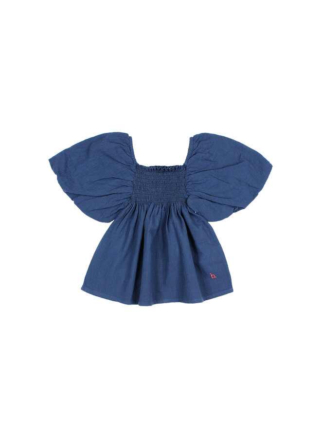 Búho cotton top navy