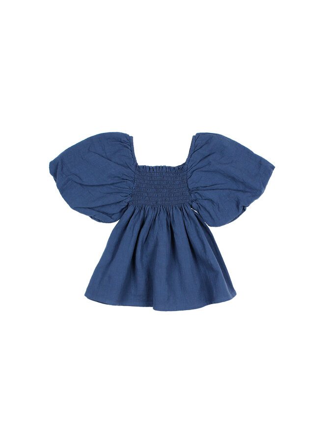 Búho cotton top navy