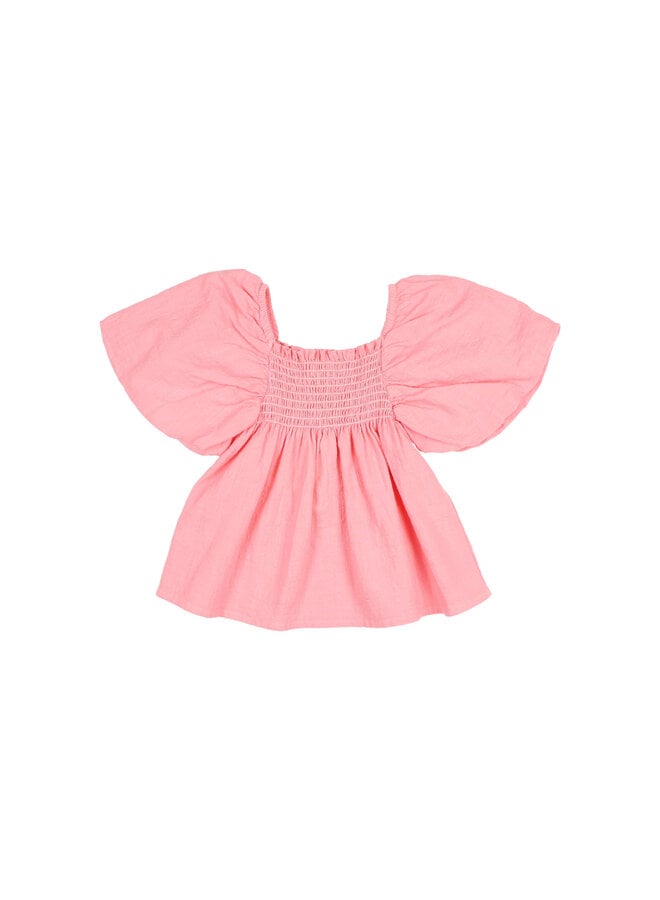 Búho cotton top sugar pink