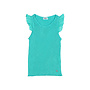 Búho rib ruffle t-shirt mint