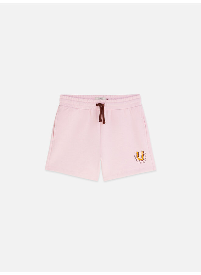 S&S viscoseblend sweatshorts lilac snow