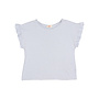 Búho linen girly t-shirt sky blue