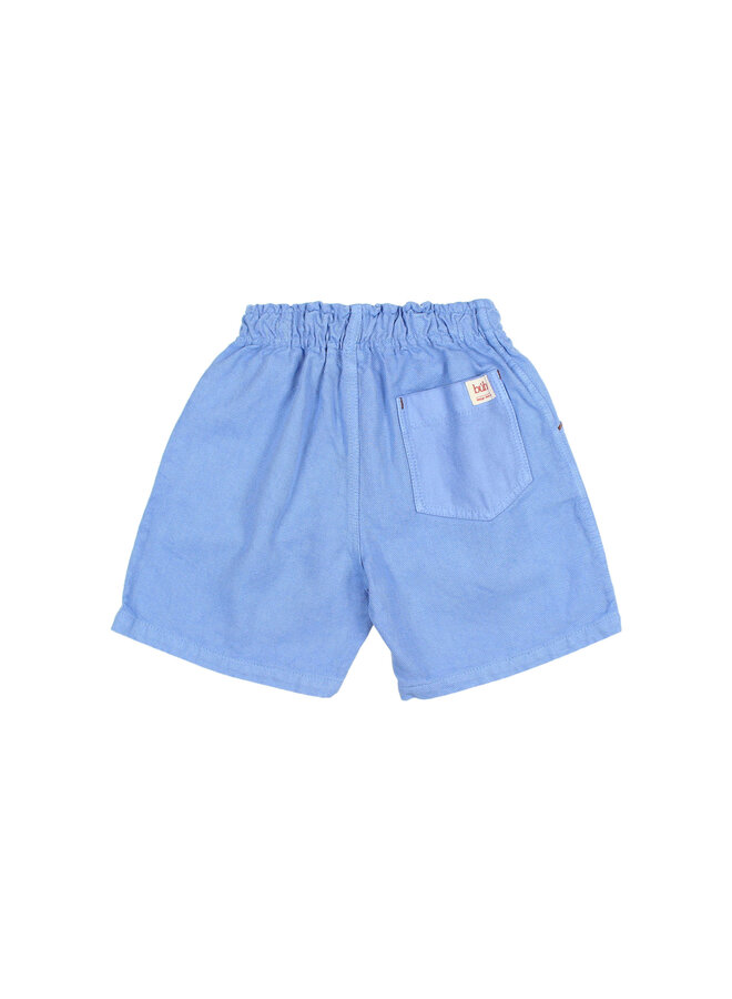 Búho drill bermuda ocean blue