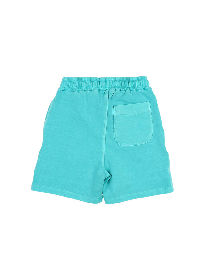 Búho fleece bermuda jogger emerald