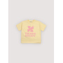 The new society logo t-shirt soft lemon