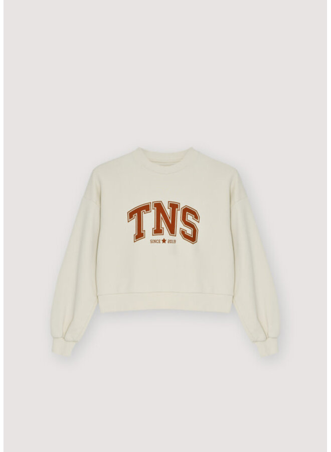 The new society tansy teen sweatshirt ecru