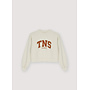 The new society tansy teen sweatshirt ecru