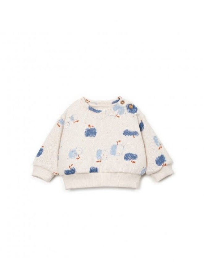 Play up printed jersey sweater apples lisboa