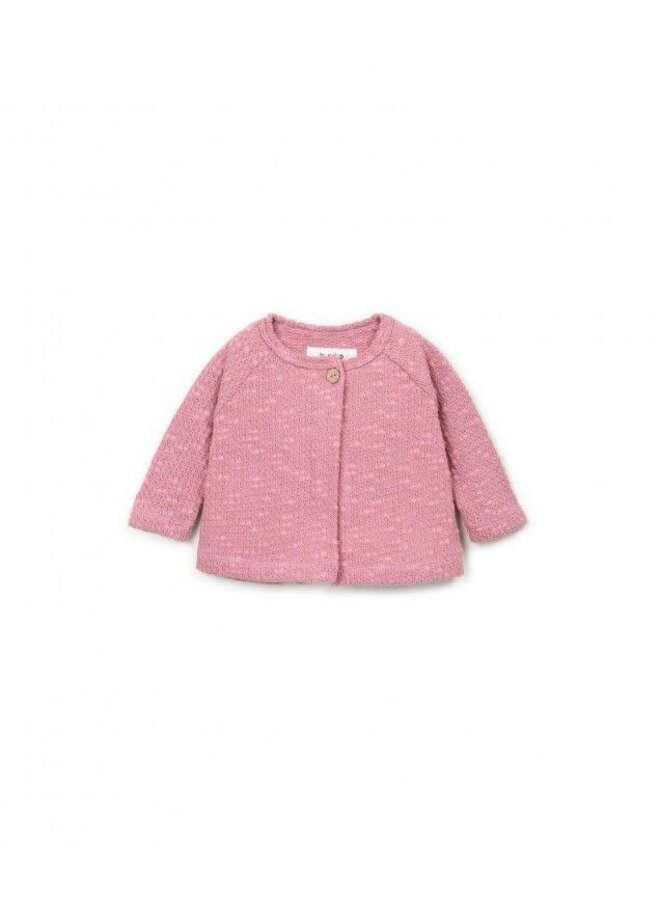 Play up embellished piqué jacket sculpture