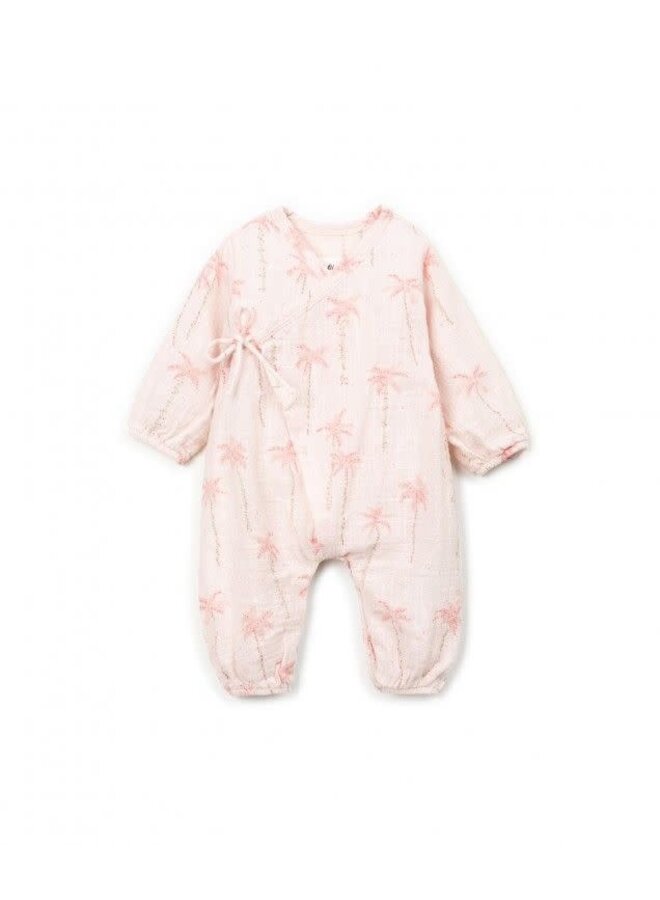 Play up printed woven jumpsuit floral