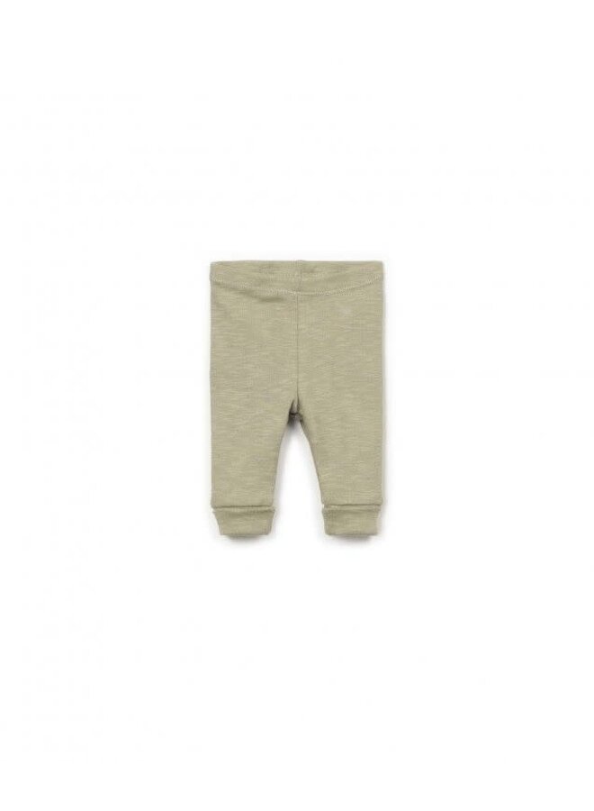 Play up rib flamé leggings texture