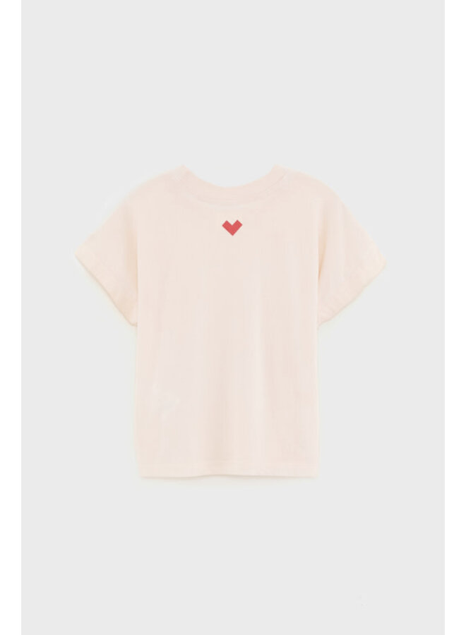 Bellerose cindo t-shirt light rose