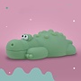 Mary's led lamp pop-it crocodile