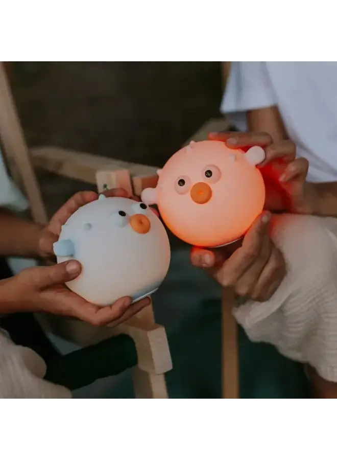 Mary's led lamp blow fish pink