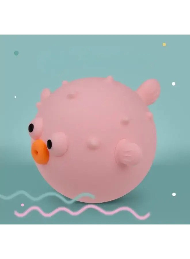 Mary's led lamp blow fish pink