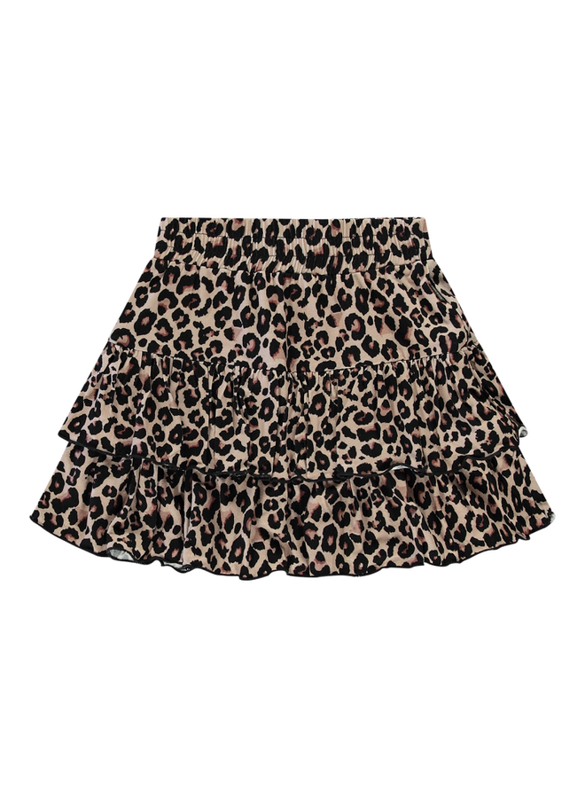 Cars yadar skirt leopard brown