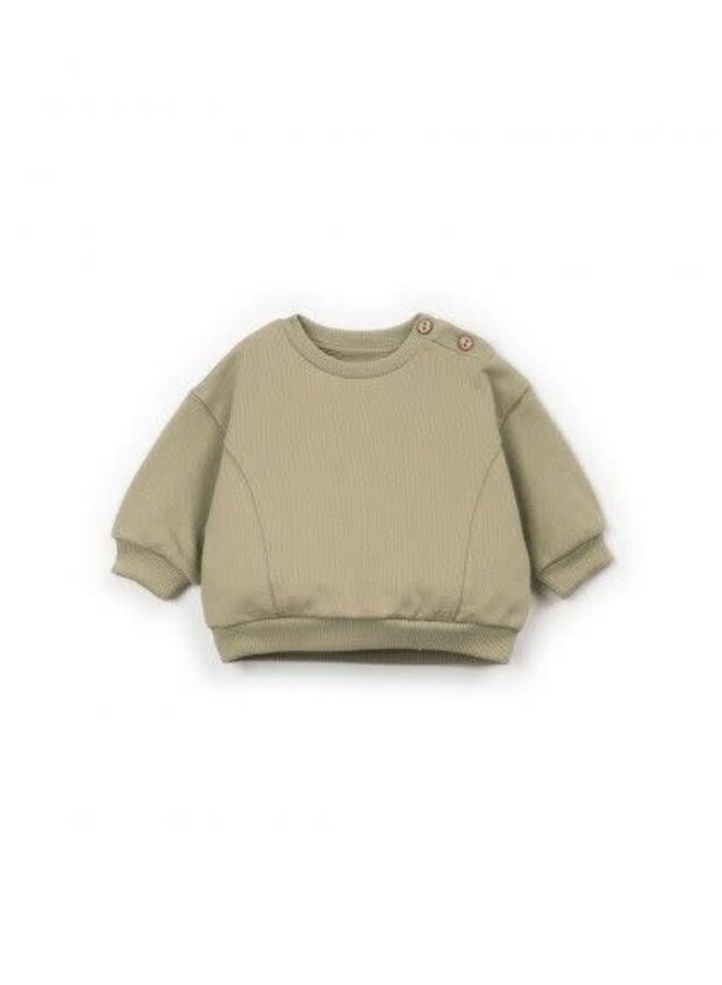 Play up fleece sweater texture