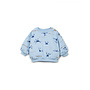 Play up printed embellished jersey sweater copenhaga