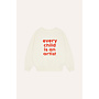 The campamento artist sweatshirt ecru