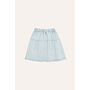The campamento light blue denim skirt