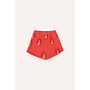 The campamento ladybug allover shorts red