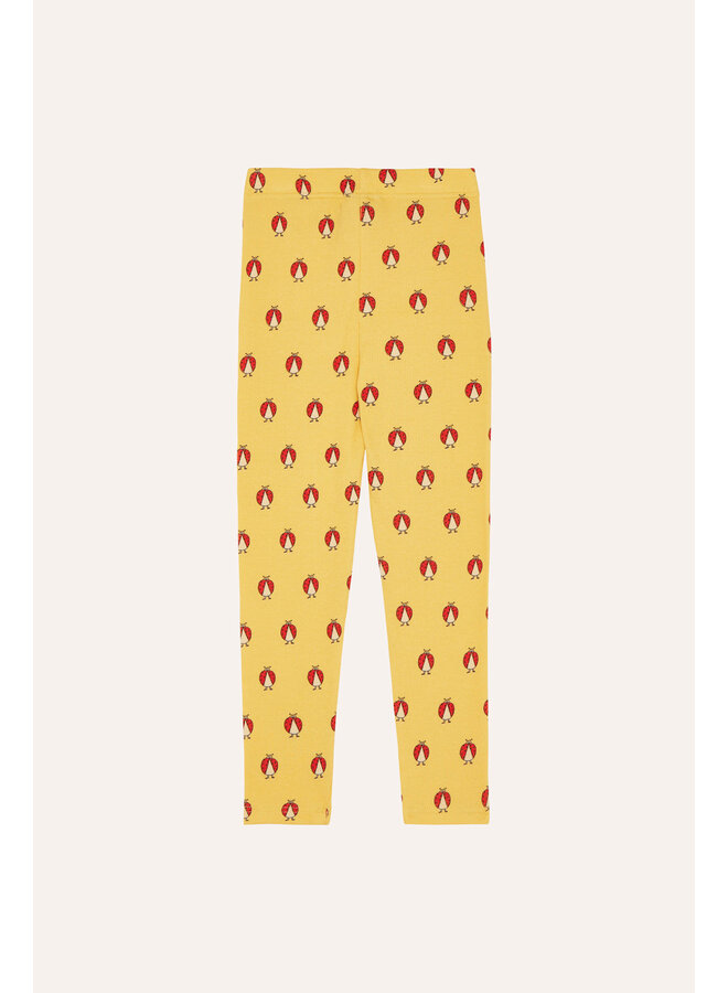 The campamento ladybug allover yellow legging