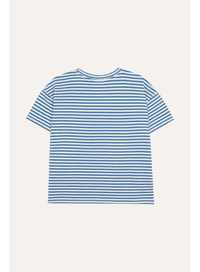 The campamento blue stripes oversized tshirt