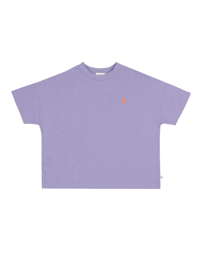 Jenest ben oversized t-shirt lavender purple