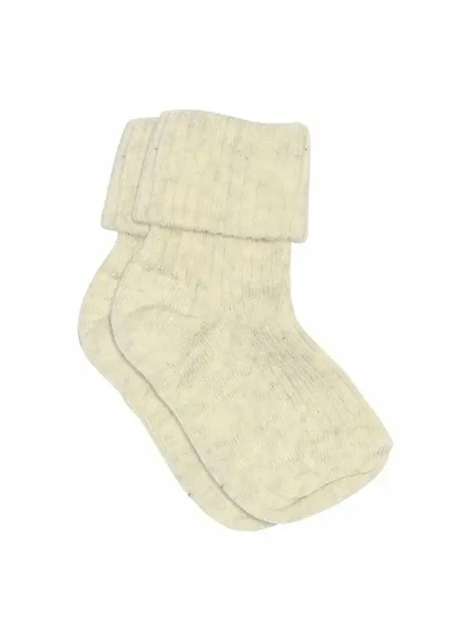 MP sokken creme melange