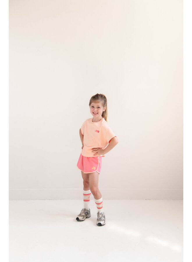 Jenest livia t-shirt peach orange
