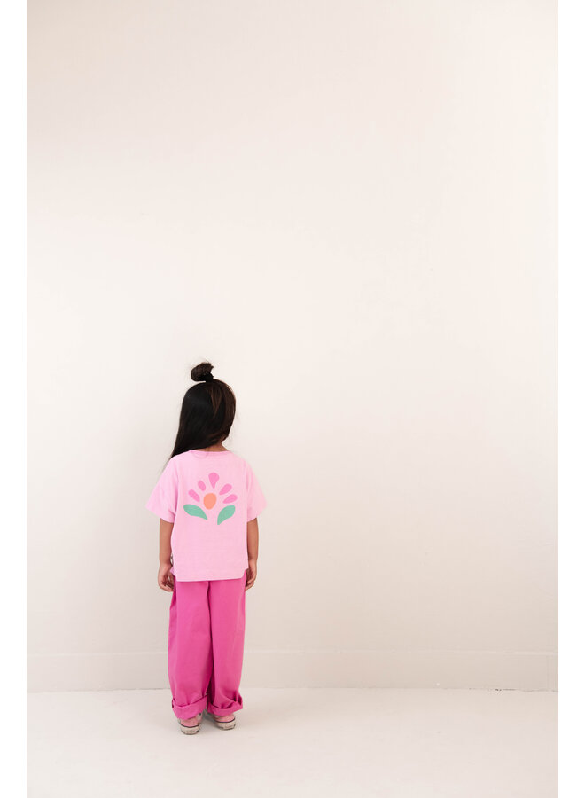 Jenest livia t-shirt lt fuchsia pink