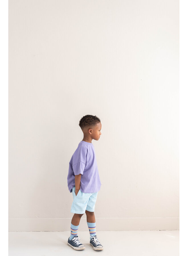 Jenest ben oversized t-shirt lavender purple