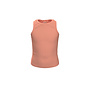 S&S seasonal core ribbed slimfit tank top papaya punch
