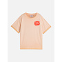S&S front artwork relaxedfit colddyed t-shirt coral sands