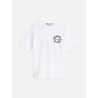 S&S front and back artwork relaxed fit t-shirt bright white