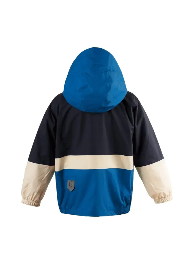 Gosoaky the lion waterproof jacket sky captain/ blue beluze