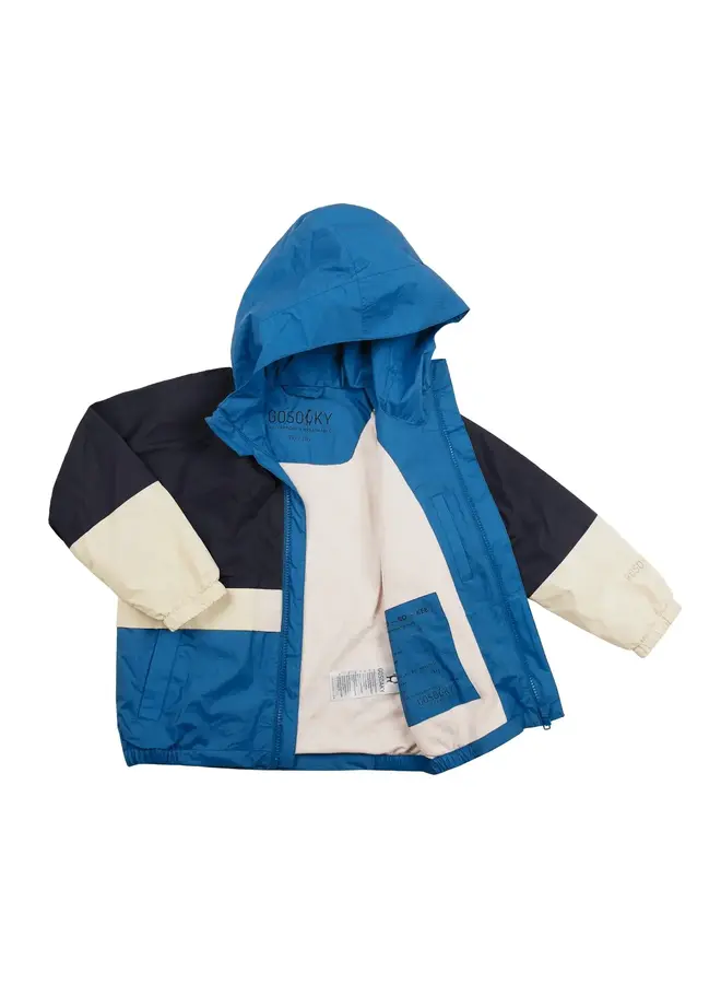 Gosoaky the lion waterproof jacket sky captain/ blue beluze