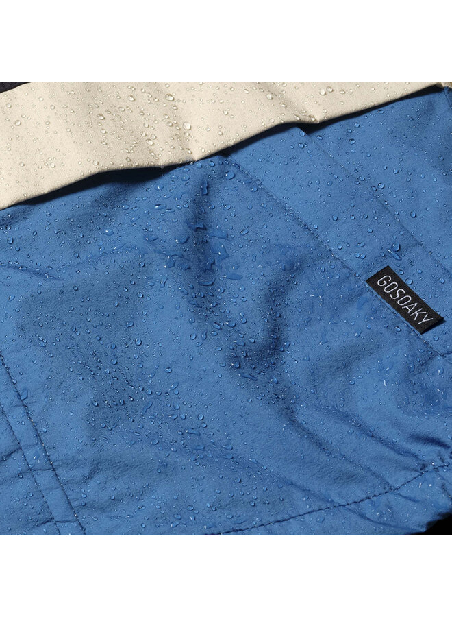 Gosoaky the lion waterproof jacket sky captain/ blue beluze