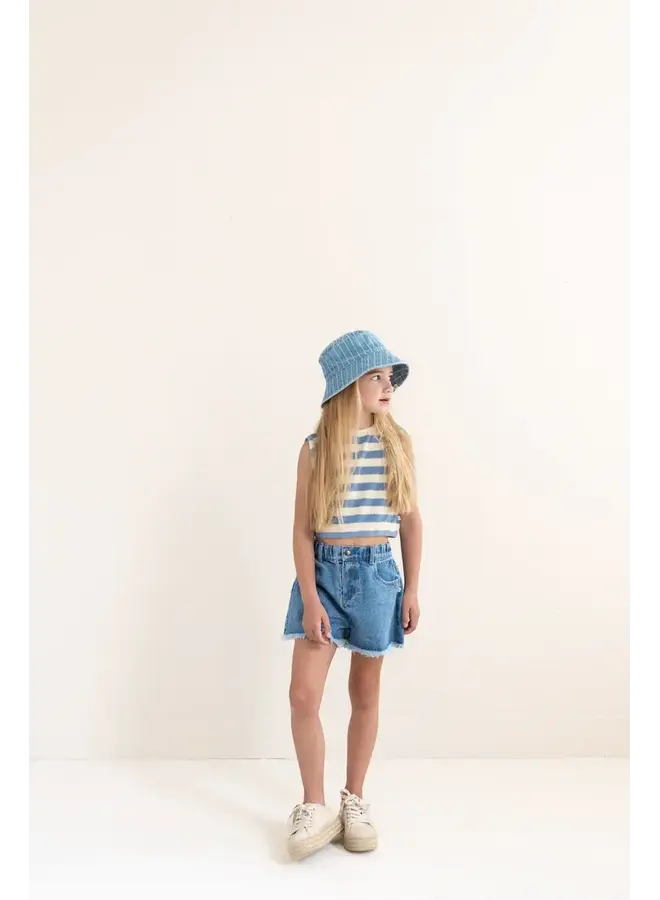 Jenest lilou denim shorts medium wash