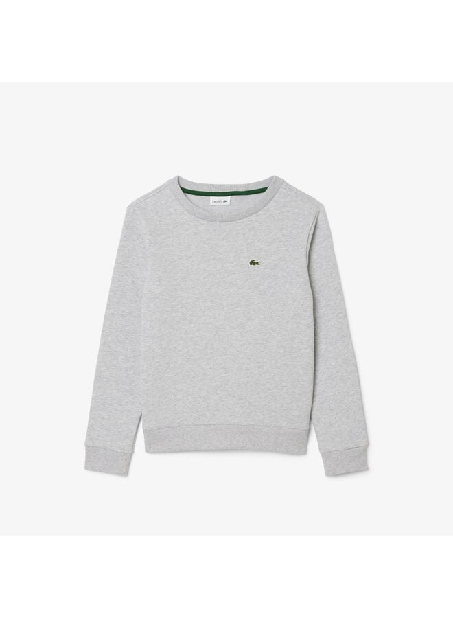 Lacoste lcb core fleece crew argent chine heather